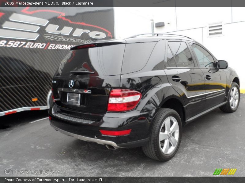 Black / Cashmere 2009 Mercedes-Benz ML 350