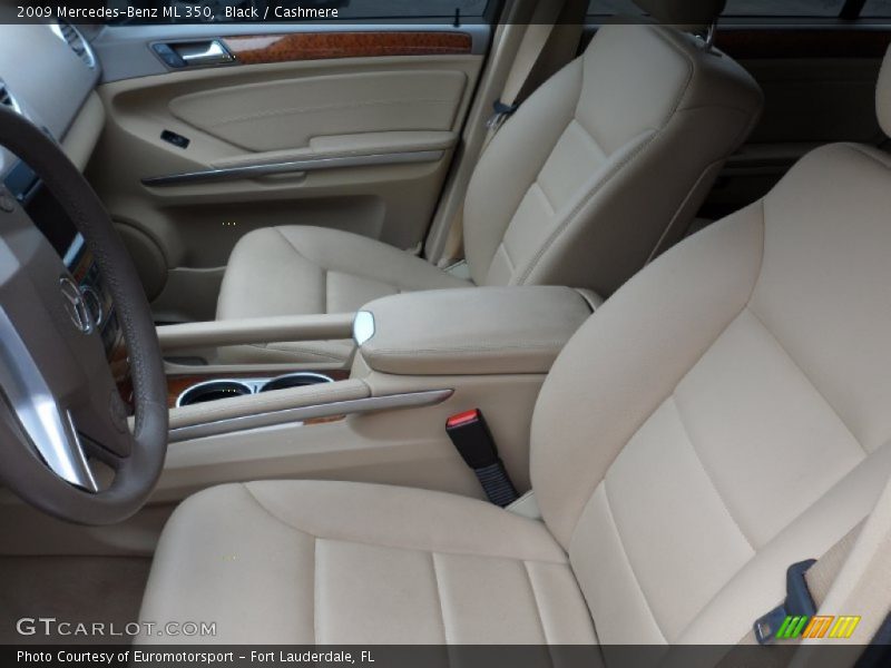 Black / Cashmere 2009 Mercedes-Benz ML 350