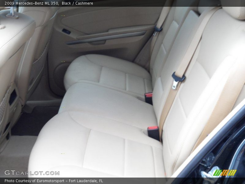 Black / Cashmere 2009 Mercedes-Benz ML 350