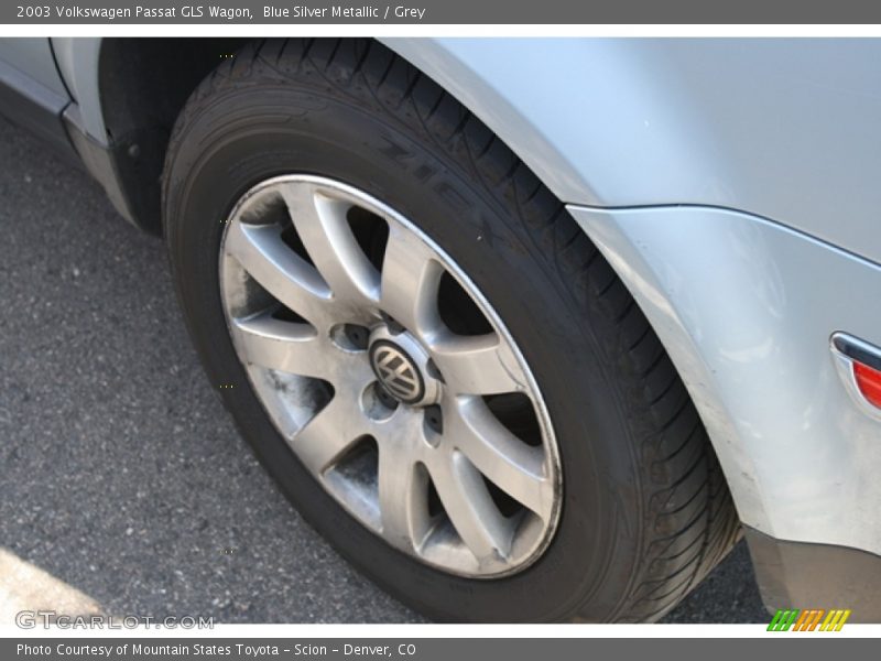 Blue Silver Metallic / Grey 2003 Volkswagen Passat GLS Wagon