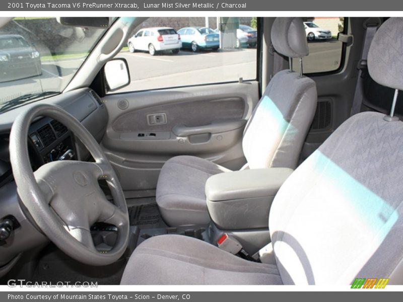 Lunar Mist Silver Metallic / Charcoal 2001 Toyota Tacoma V6 PreRunner Xtracab