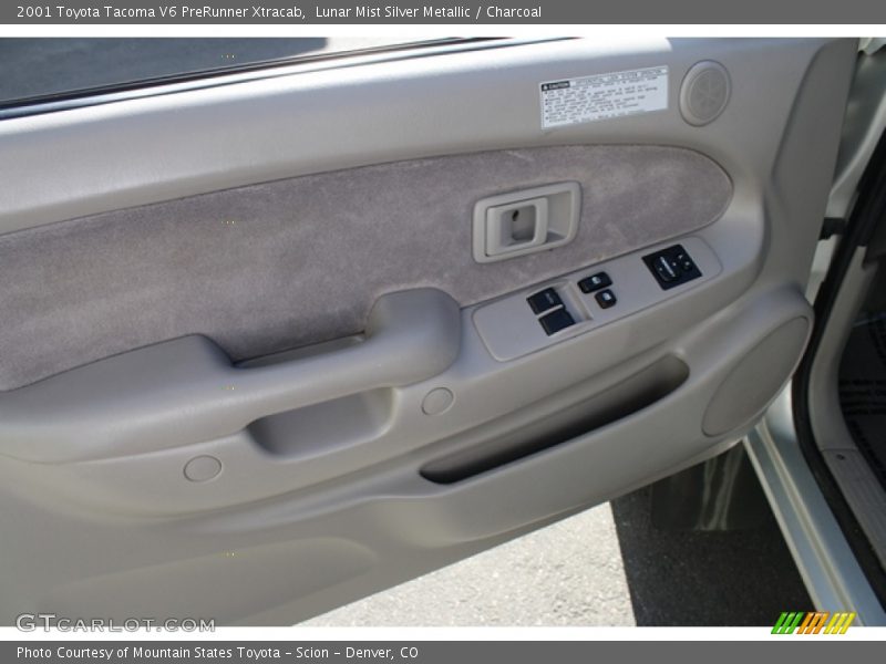 Lunar Mist Silver Metallic / Charcoal 2001 Toyota Tacoma V6 PreRunner Xtracab