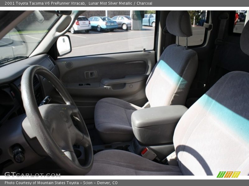 Lunar Mist Silver Metallic / Charcoal 2001 Toyota Tacoma V6 PreRunner Xtracab
