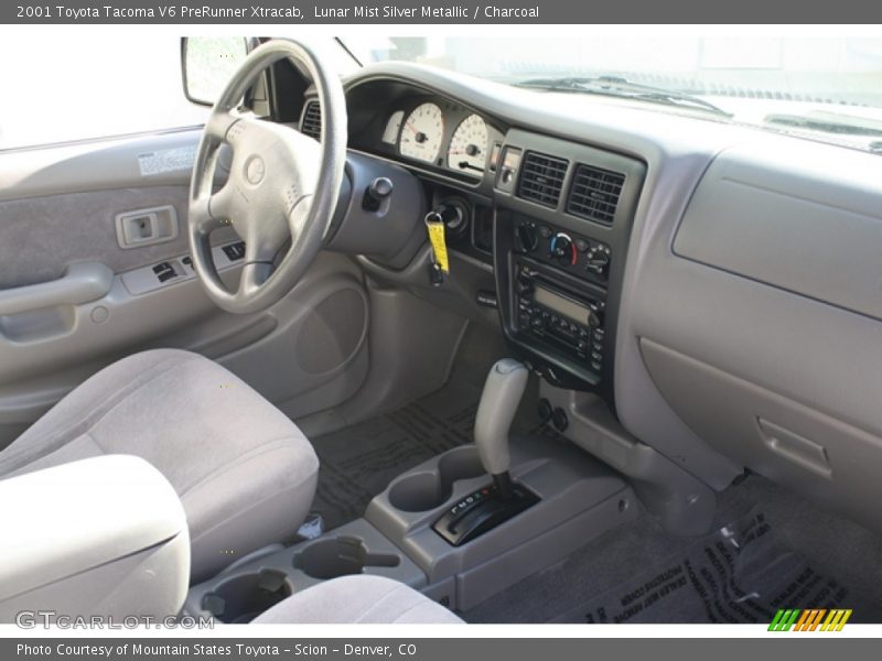 Lunar Mist Silver Metallic / Charcoal 2001 Toyota Tacoma V6 PreRunner Xtracab