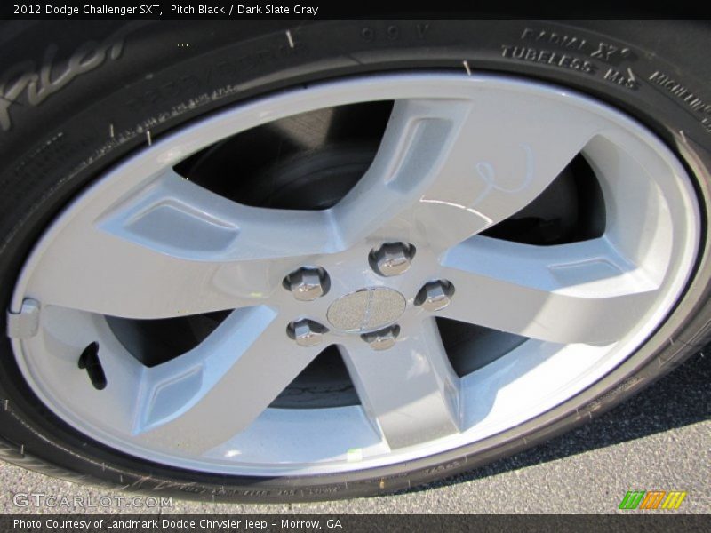 Pitch Black / Dark Slate Gray 2012 Dodge Challenger SXT