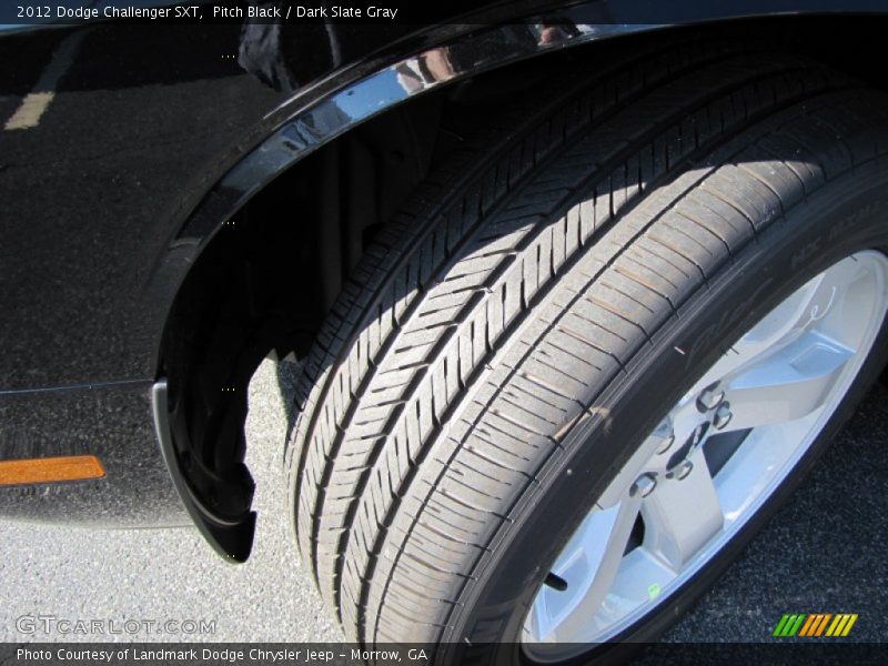 Pitch Black / Dark Slate Gray 2012 Dodge Challenger SXT