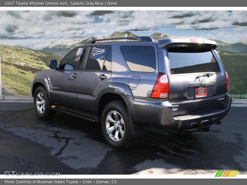 Galactic Gray Mica / Stone 2007 Toyota 4Runner Limited 4x4