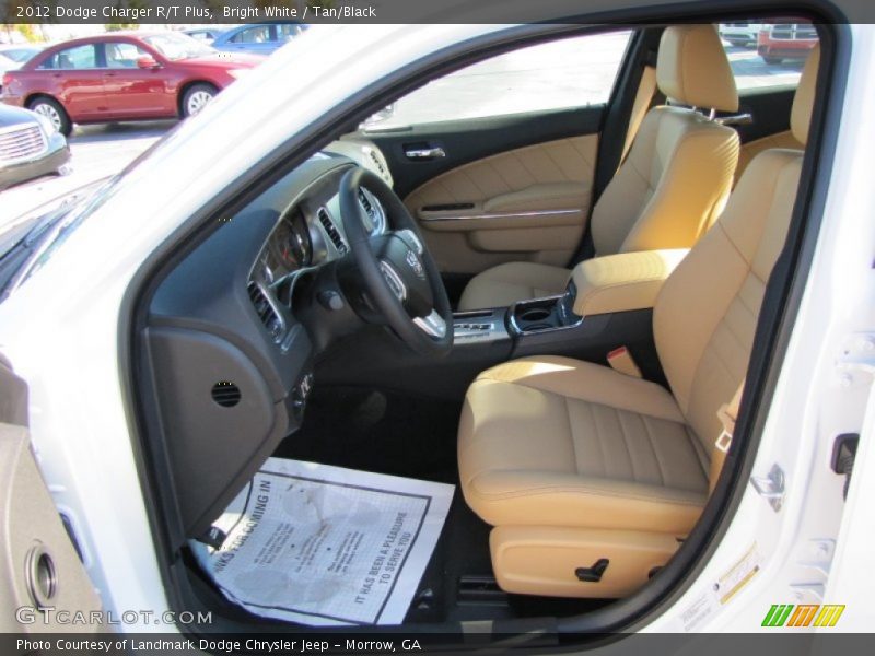  2012 Charger R/T Plus Tan/Black Interior