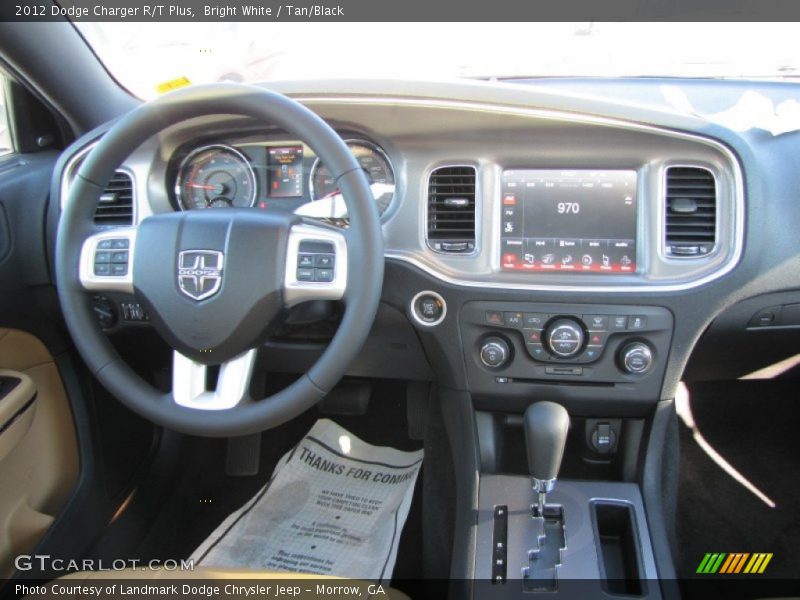 Dashboard of 2012 Charger R/T Plus
