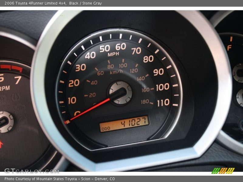 Black / Stone Gray 2006 Toyota 4Runner Limited 4x4