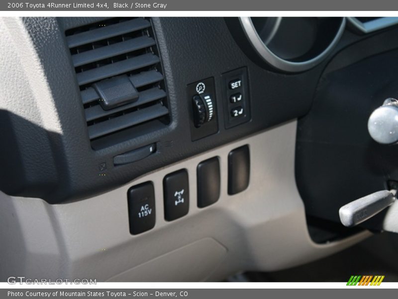 Black / Stone Gray 2006 Toyota 4Runner Limited 4x4