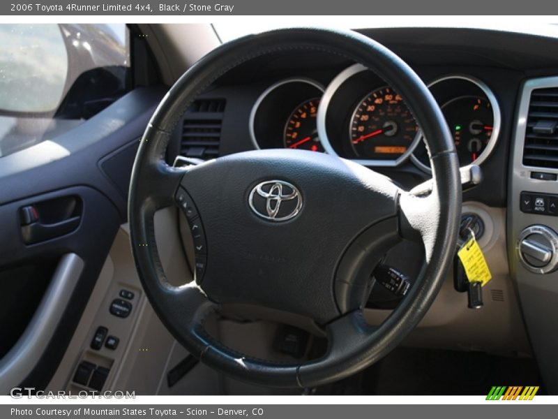 Black / Stone Gray 2006 Toyota 4Runner Limited 4x4