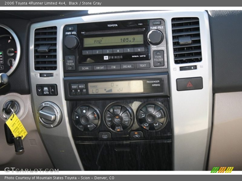 Black / Stone Gray 2006 Toyota 4Runner Limited 4x4