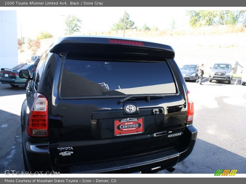 Black / Stone Gray 2006 Toyota 4Runner Limited 4x4