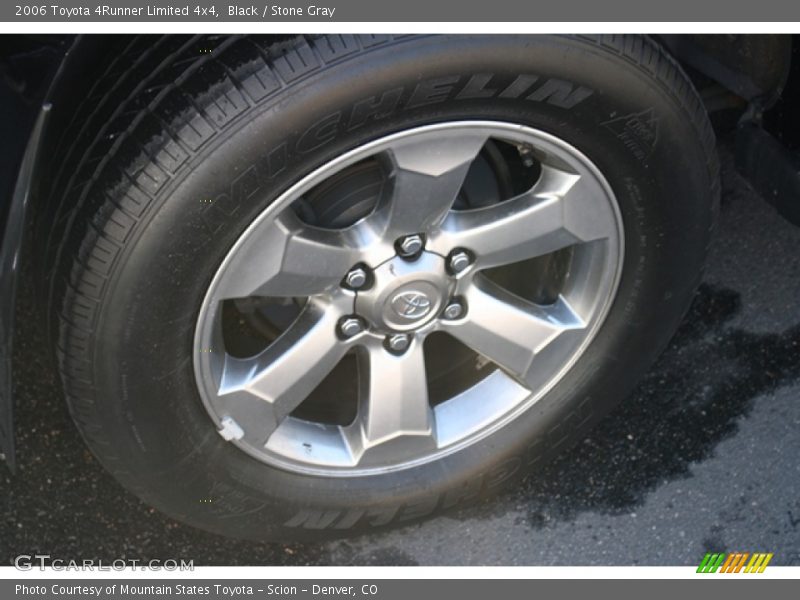 Black / Stone Gray 2006 Toyota 4Runner Limited 4x4