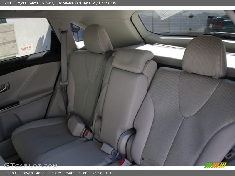 Barcelona Red Metallic / Light Gray 2011 Toyota Venza V6 AWD