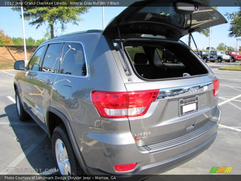 Mineral Gray Metallic / Black 2012 Jeep Grand Cherokee Laredo