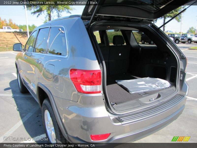 Mineral Gray Metallic / Black 2012 Jeep Grand Cherokee Laredo