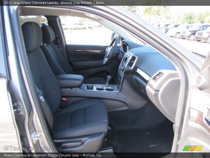 Mineral Gray Metallic / Black 2012 Jeep Grand Cherokee Laredo