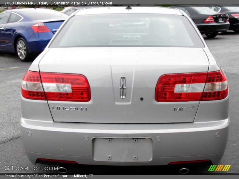 Silver Birch Metallic / Dark Charcoal 2008 Lincoln MKZ Sedan