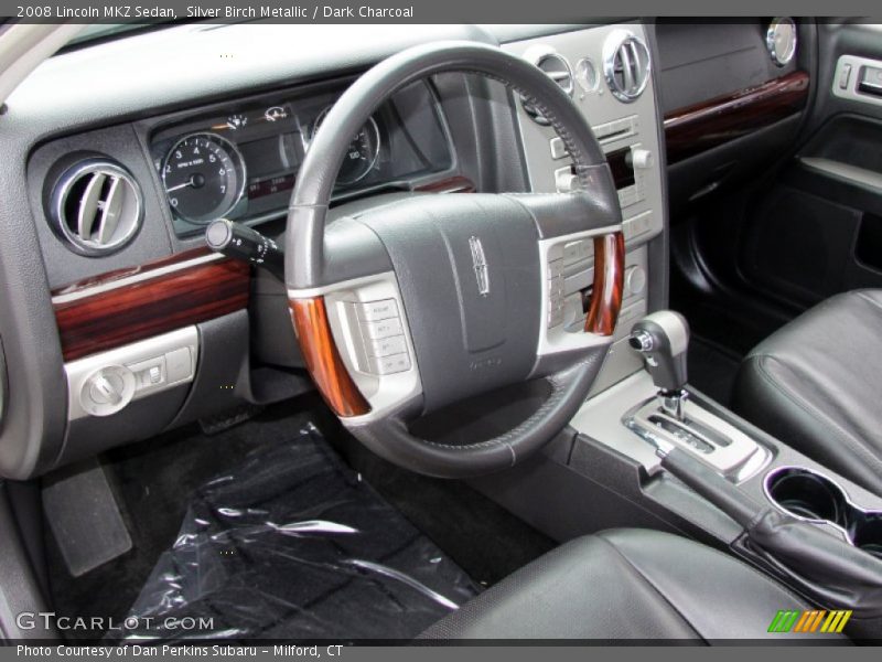 Silver Birch Metallic / Dark Charcoal 2008 Lincoln MKZ Sedan