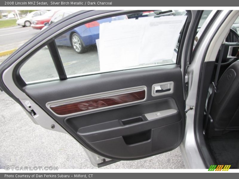 Silver Birch Metallic / Dark Charcoal 2008 Lincoln MKZ Sedan