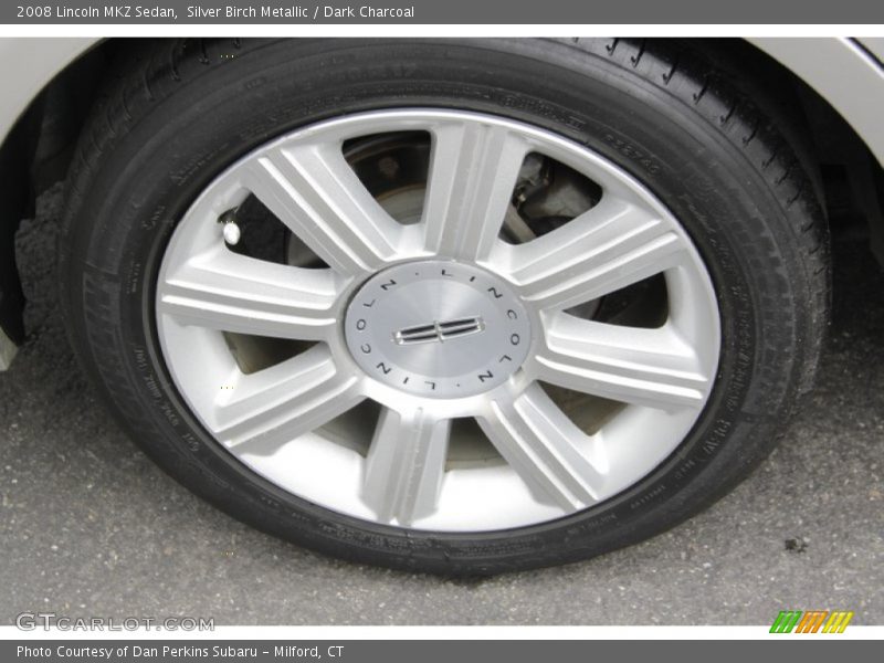 Silver Birch Metallic / Dark Charcoal 2008 Lincoln MKZ Sedan