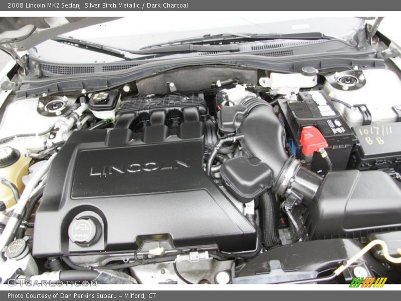 Silver Birch Metallic / Dark Charcoal 2008 Lincoln MKZ Sedan