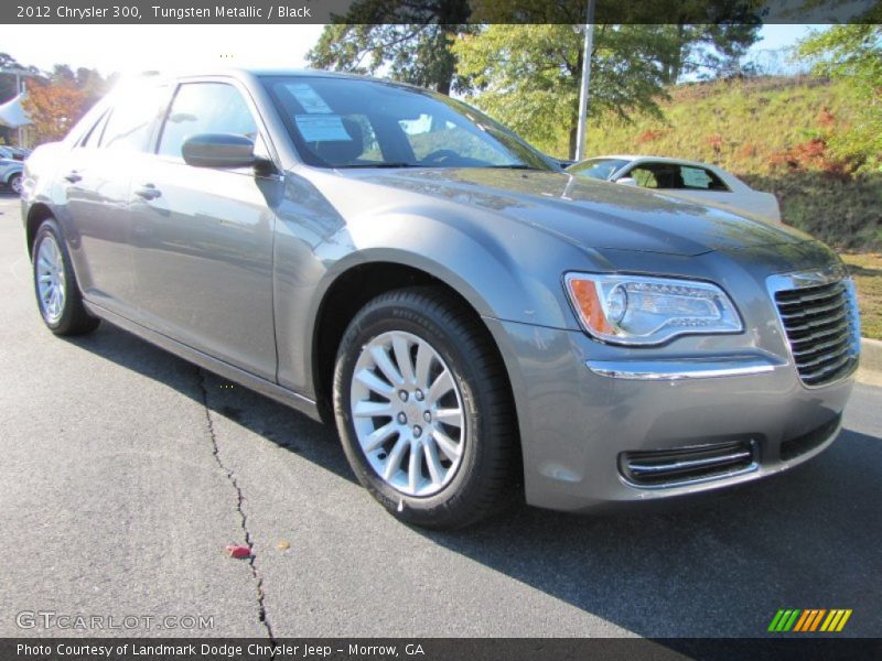 Tungsten Metallic / Black 2012 Chrysler 300