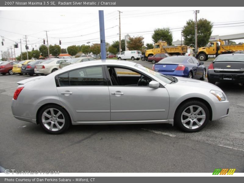 Radiant Silver Metallic / Charcoal 2007 Nissan Maxima 3.5 SE