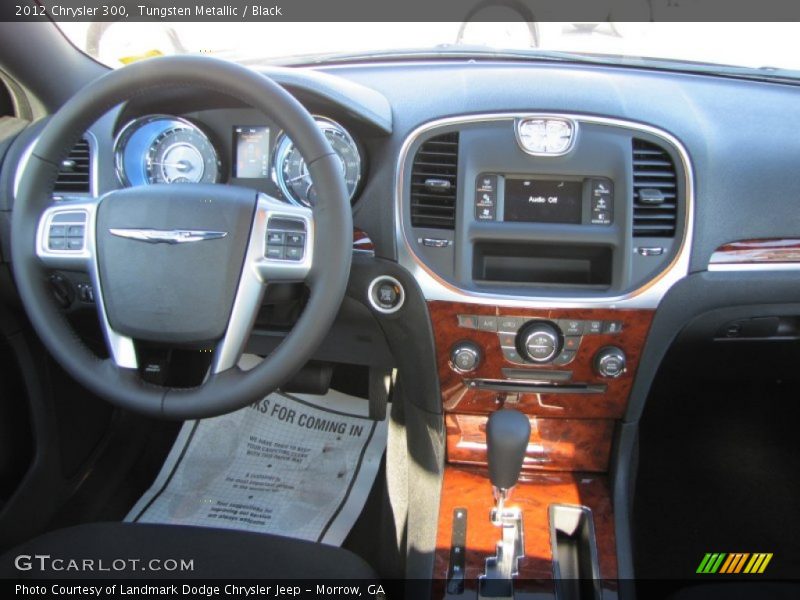 Tungsten Metallic / Black 2012 Chrysler 300