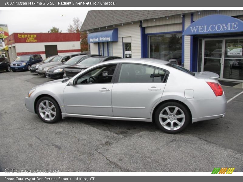 Radiant Silver Metallic / Charcoal 2007 Nissan Maxima 3.5 SE