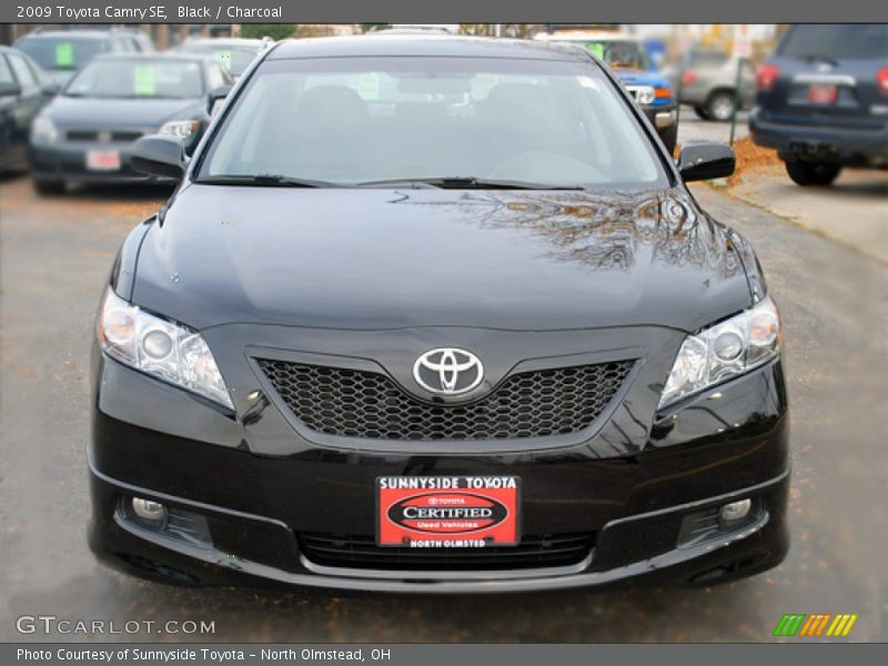 Black / Charcoal 2009 Toyota Camry SE