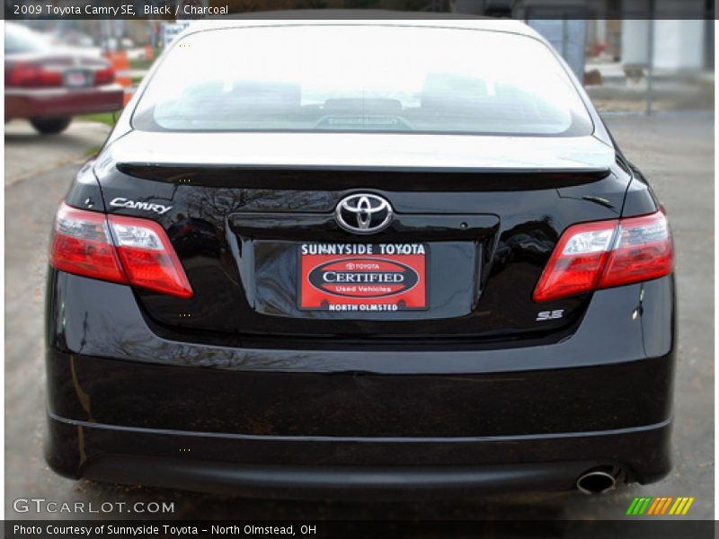 Black / Charcoal 2009 Toyota Camry SE