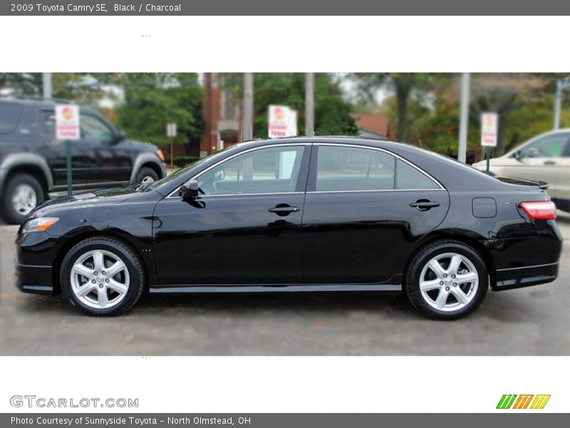 Black / Charcoal 2009 Toyota Camry SE