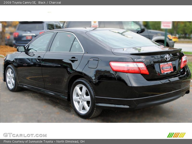 Black / Charcoal 2009 Toyota Camry SE