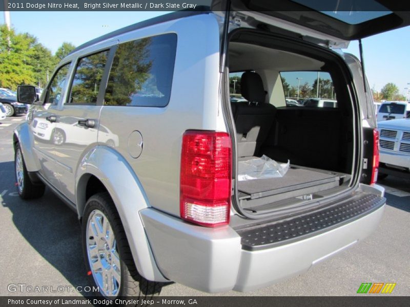 Bright Silver Metallic / Dark Slate Gray 2011 Dodge Nitro Heat