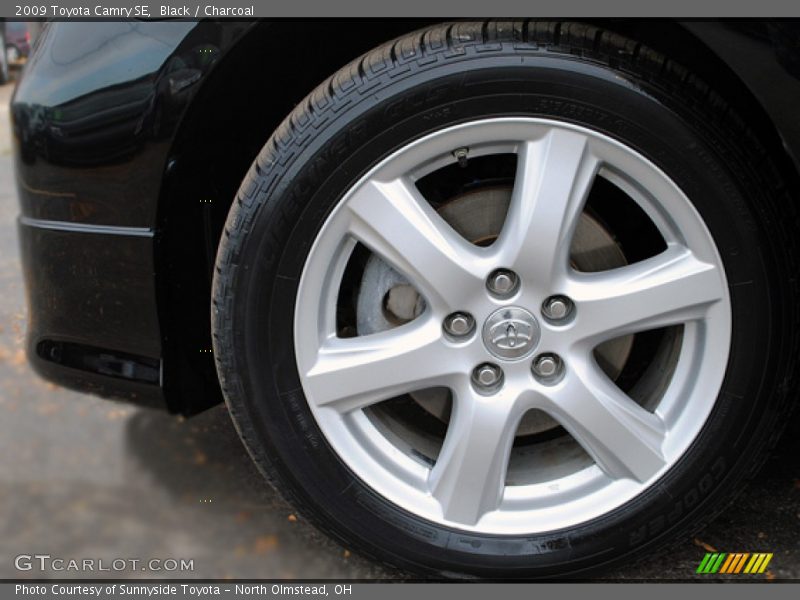 Black / Charcoal 2009 Toyota Camry SE