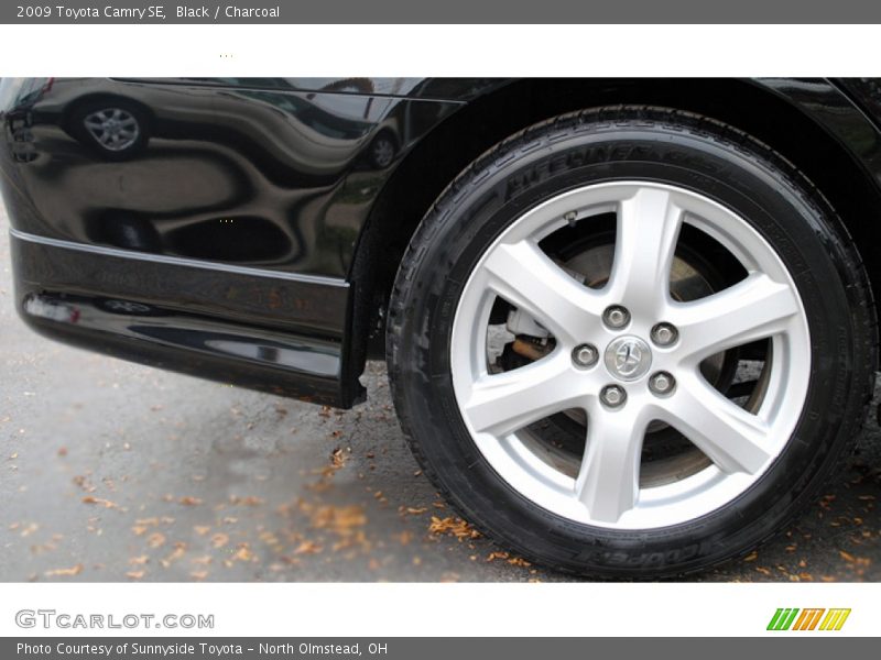 Black / Charcoal 2009 Toyota Camry SE