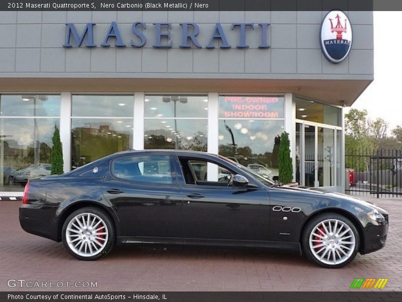  2012 Quattroporte S Nero Carbonio (Black Metallic)