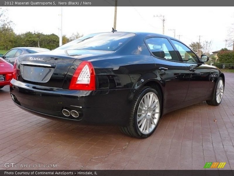 Nero (Black) / Nero 2012 Maserati Quattroporte S