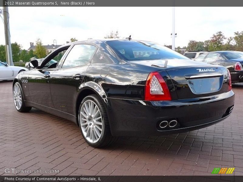 Nero (Black) / Nero 2012 Maserati Quattroporte S