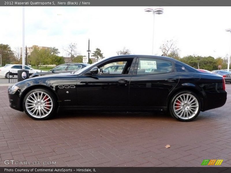Nero (Black) / Nero 2012 Maserati Quattroporte S