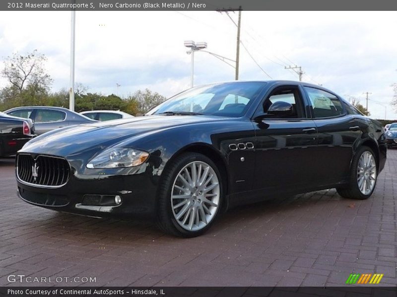  2012 Quattroporte S Nero Carbonio (Black Metallic)