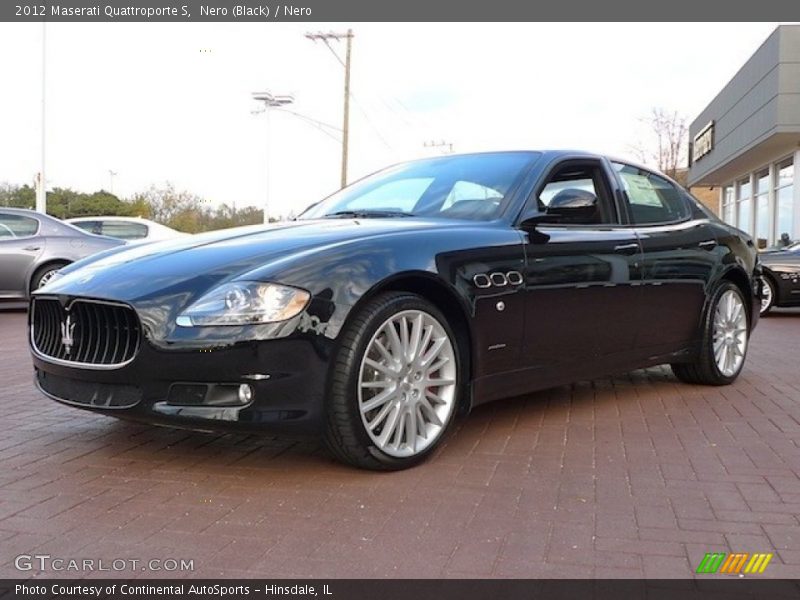 Nero (Black) / Nero 2012 Maserati Quattroporte S