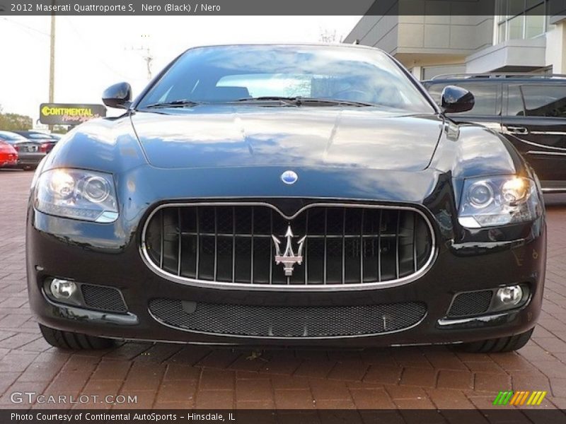 Nero (Black) / Nero 2012 Maserati Quattroporte S
