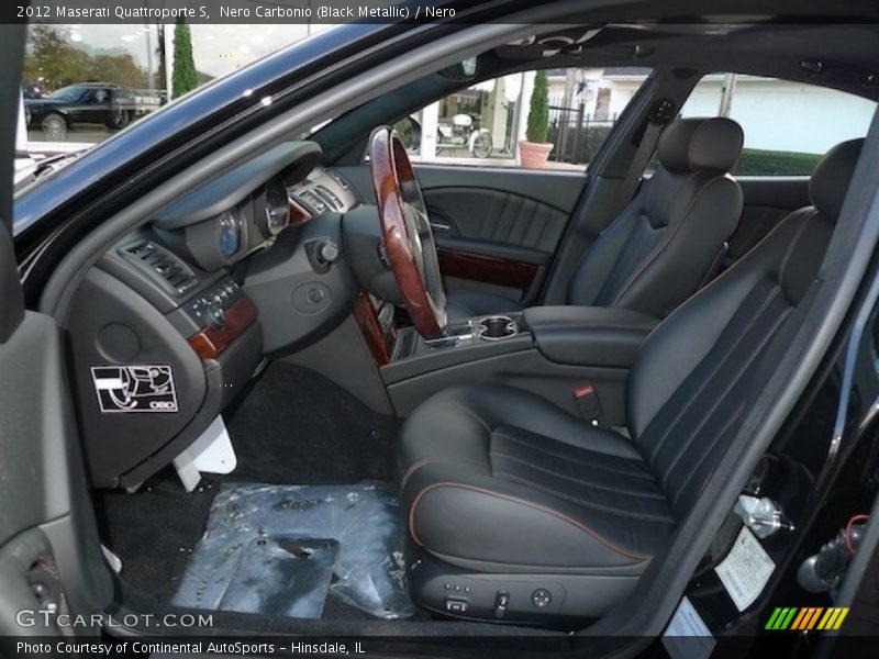  2012 Quattroporte S Nero Interior