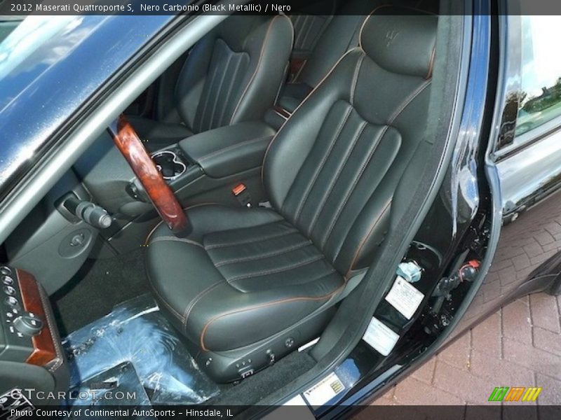  2012 Quattroporte S Nero Interior