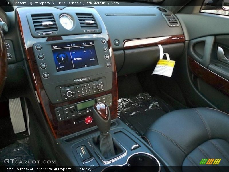 Nero Carbonio (Black Metallic) / Nero 2012 Maserati Quattroporte S