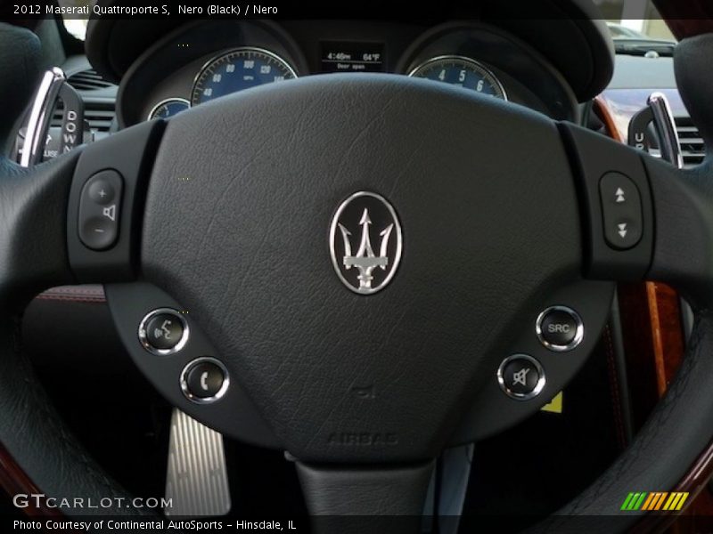  2012 Quattroporte S Steering Wheel